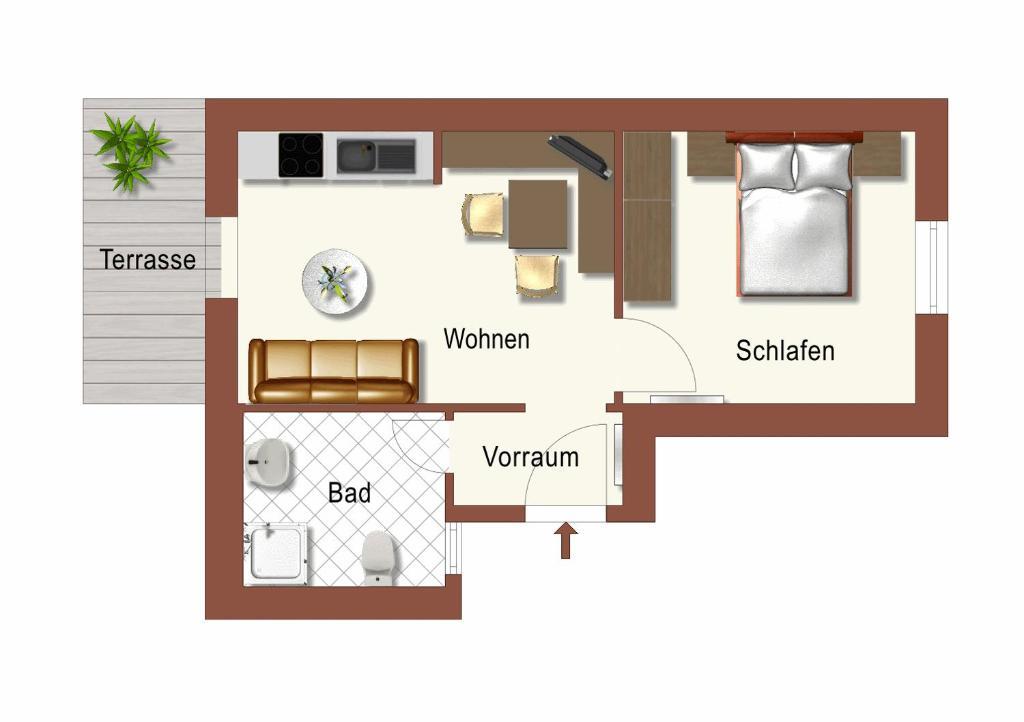 Ferienwohnungen Haaser マウラッハ 部屋 写真